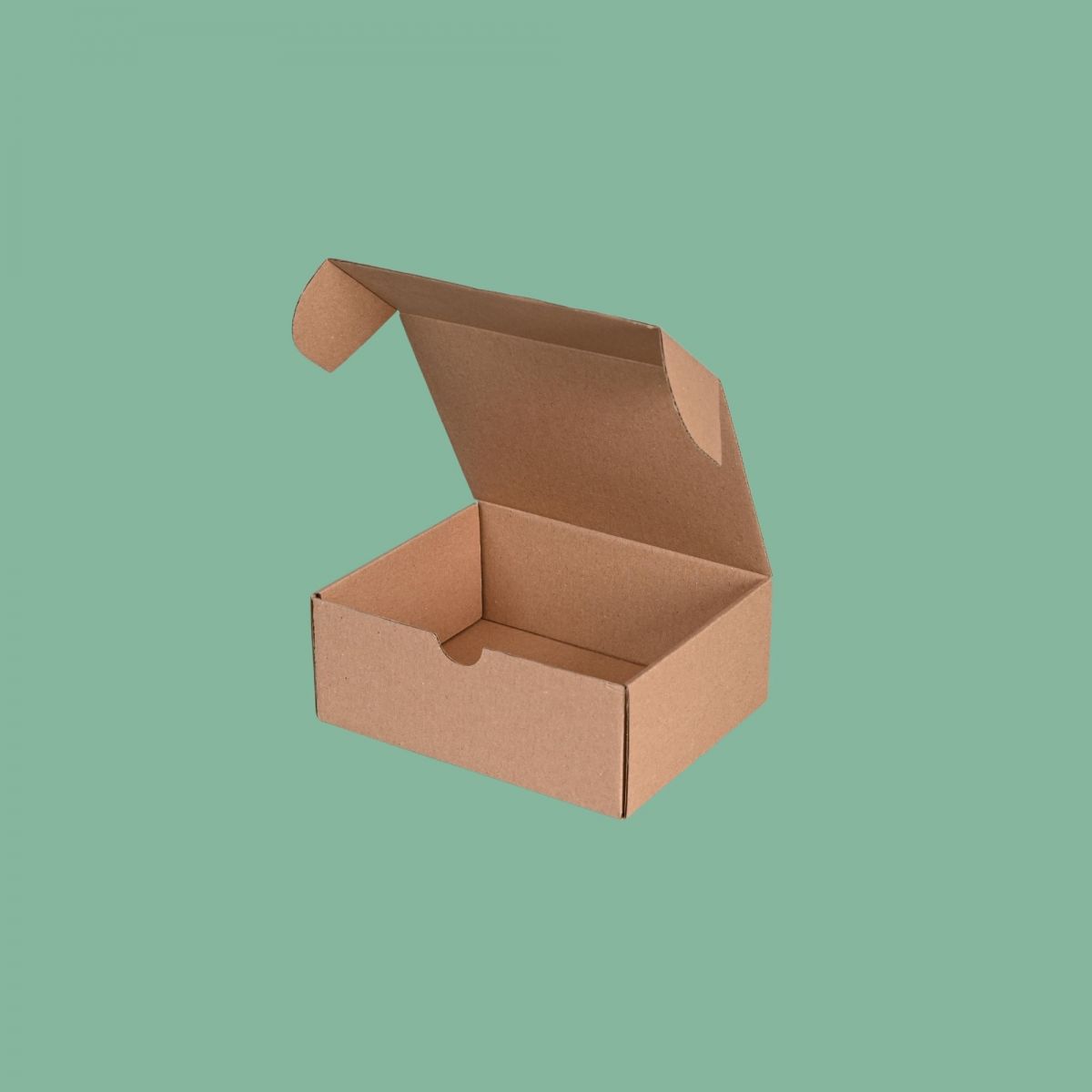 Csomagoló doboz, önzáró, postai kartondoboz 150x120x60mm