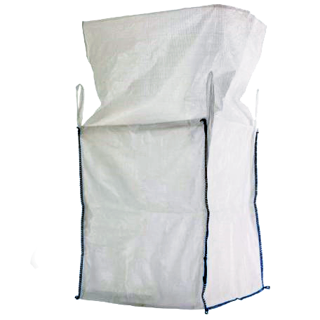 Big-Bag 90x90x125 cm, szoknyás, alul ürítő csonk