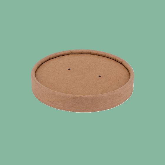 TETŐ Leveses pohár barna kraft papír+PE (98mm)